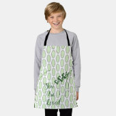LavishyOn Green Sie sind Lieblingshinweise Schürze (Getragen)