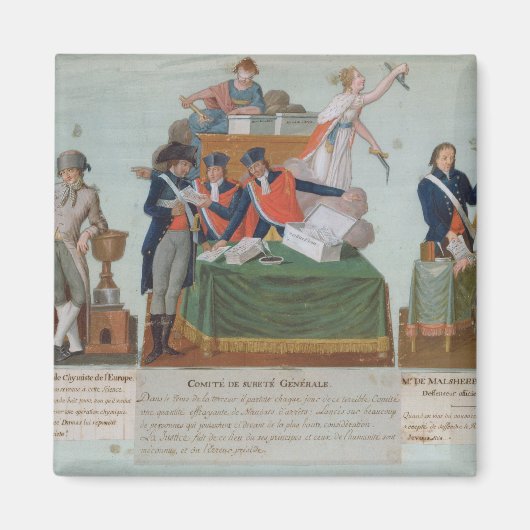 Lavoisier, Comite de Surete Generale Magnet (Vorne)