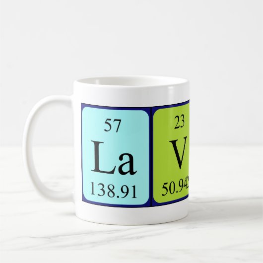 Lavon Periodenname Tasse (Links)
