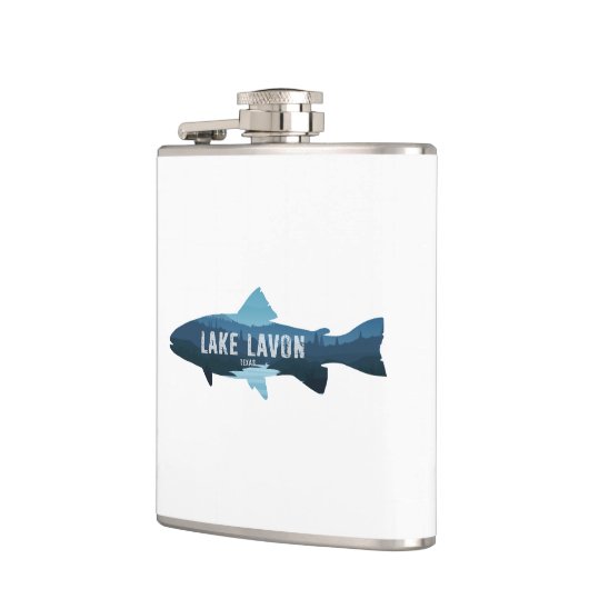 Lavon Texas Fish Flachmann (Links)