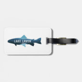 Lavon Texas Fish Gepäckanhänger (Rückseite horizontal)