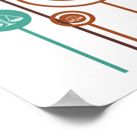 Law Daisies Poster (Ecke)