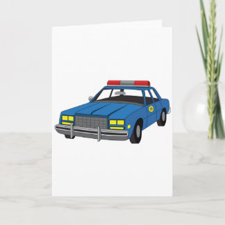 law enforcement academy grad police car karte