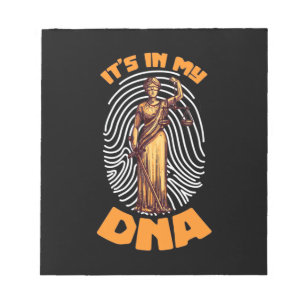 Law It Is In Lawyer DNA Notizblock