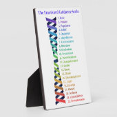 Law of Attraction Emotional Guidance Chart Fotoplatte (Seite)