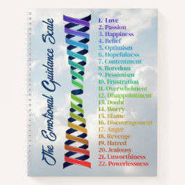 Law of Attraction Emotional Guidance Scale Chart Notizblock