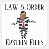 Law & Order Aufkleber (Vorderseite)