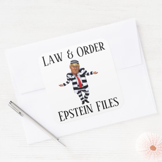 Law & Order Aufkleber (Umschlag)