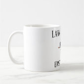 Law & Order Coffee Mug Kaffeetasse (Links)