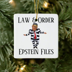 Law & Order Keramik-Ornament Keramikornament