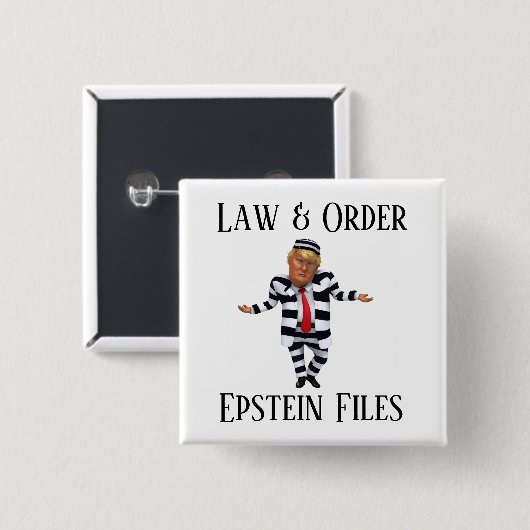 Law & Order Knopf Button (Vorne & Hinten)