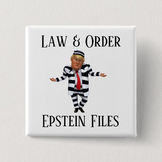 Law & Order Knopf Button (Vorderseite)