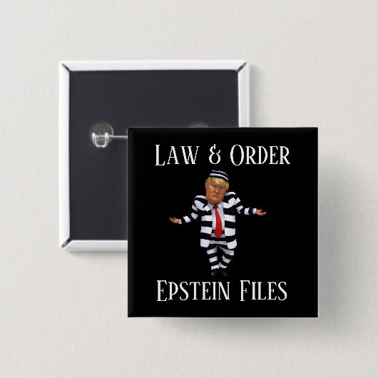 Law & Order Knopf Button (Vorne & Hinten)