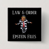 Law & Order Knopf Button (Vorderseite)