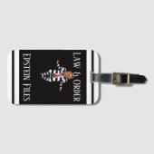 Law & Order Luggage Tag Gepäckanhänger (Vorderseite (Horizontal))