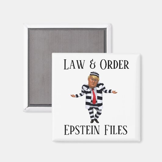 Law & Order Magnet (Vorderseite/Rückseite)