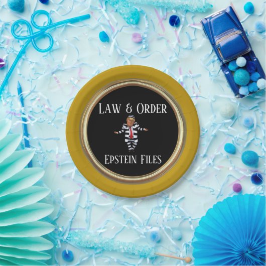 Law & Order Pappteller (Party)