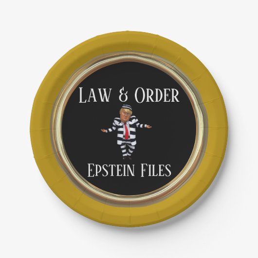 Law & Order Pappteller (Vorderseite)