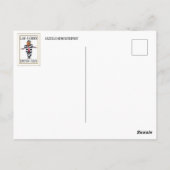 Law & Order Postkarte (Rückseite)