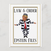 Law & Order Postkarte (Vorderseite)