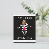 Law & Order Postkarte (Stehend Vorderseite)