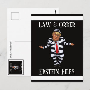 Law & Order Postkarte