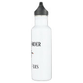 Law & Order Water Bottle Edelstahlflasche (Rechts)