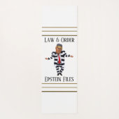 Law & Order Yoga Mat Yogamatte (Rückseite)