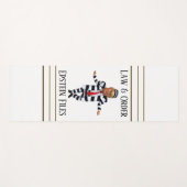 Law & Order Yoga Mat Yogamatte (Vorderseite (Horizontal))