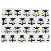 Law School Graduation Große Geschenktüte (Rückseite)