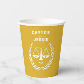 Law School Graduation Pappbecher (Vorderseite)