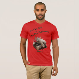 Law & Testimony-01 Herren Relaxter T - Shirt