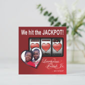 Lawanna Las Vegas Jackpot hört Save the Date (Stehend Vorderseite)