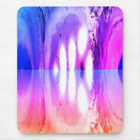Lawine at sunset art mousepad (Vorne)