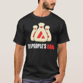 Lawine The People's Bank AVAX Money cool T-Shirt (Vorderseite)