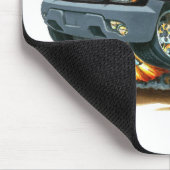 Lawinen-schwarzer LKW Mousepad (Ecke)