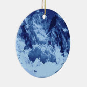 Lawinen-Verzierung Keramikornament (Rechts)