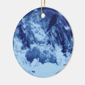 Lawinen-Verzierung Keramikornament (Links)