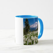 Lawinenlilie und Rainier 2 Tasse (VorderseiteRechts)