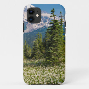 Lawinenlilien und Mount Rainier Case-Mate iPhone Hülle