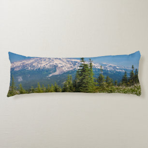 Lawinenlilien und Mount Rainier Seitenschläferkissen