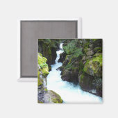 Lawinenschlucht I im Glacier-Nationalpark Magnet (Vorderseite/Rückseite)