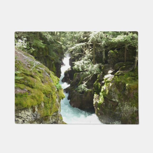 Lawinenschlucht II am Glacier-Nationalpark Fußmatte (Vorderseite)