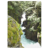 Lawinenschlucht II am Glacier-Nationalpark Klemmbrett (Rückseite)