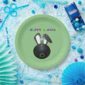 Lawinenschüssel Osterhase, Papier-Party-Teller Pappteller (Party)