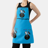 Lawinenschüssel Osterhase, Schürze Vollausdruck (InSitu)