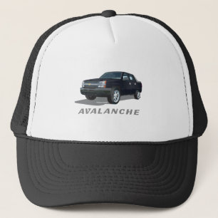 Lawinenschwarz Truckerkappe