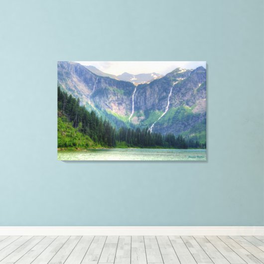 Lawinensee Leinwanddruck (Insitu (Holzboden))