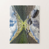 Lawinensee Montana. Puzzle (Vertikal)
