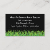 Lawinenservice Einfache Visitenkarte (Vorderseite)